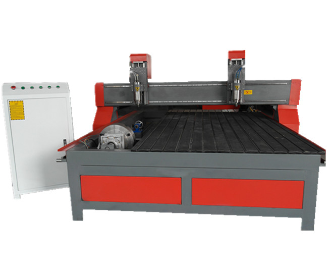 神繪SH-1325雙獨(dú)立頭側(cè)置旋轉(zhuǎn)軸雕刻機(jī)