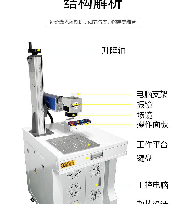 山東神繪 光纖激光金屬打標(biāo)機(jī) CO2非金屬激光打標(biāo)機(jī) 廠家直銷(xiāo) 信譽(yù)保障